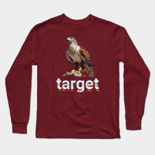 Bird s target beautyful art Design. Long Sleeve T-Shirt